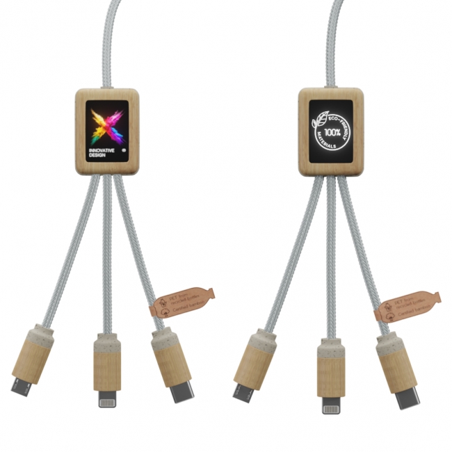 The 5-in-1 100% eco cable