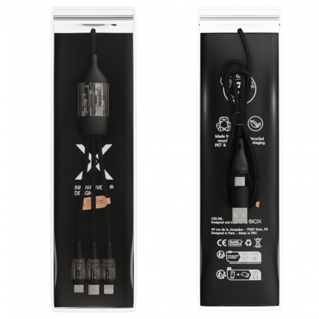 C50 - Display cable 3-in-1 - 100W