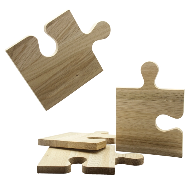 Puzzle boards 100% FSC® oak