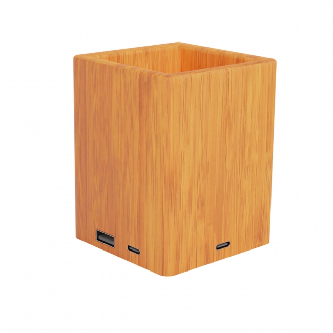 O12 - Hub wooden pencil holder