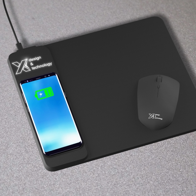 O25 - 10W wireless charging mousepad