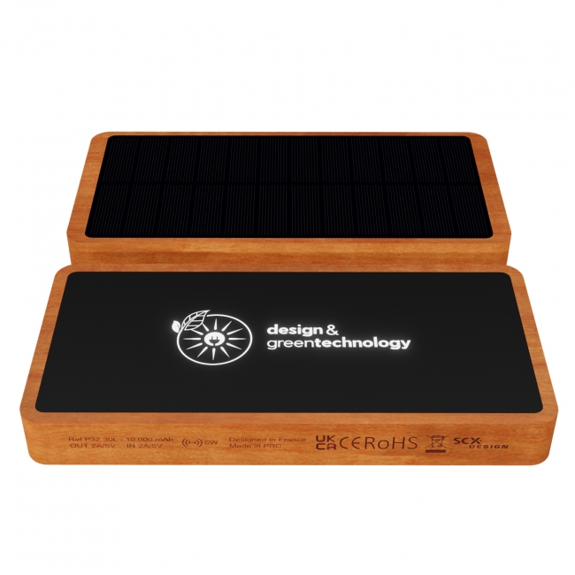 Powerbank EcoSun 10000 100% FSC® Bamboo