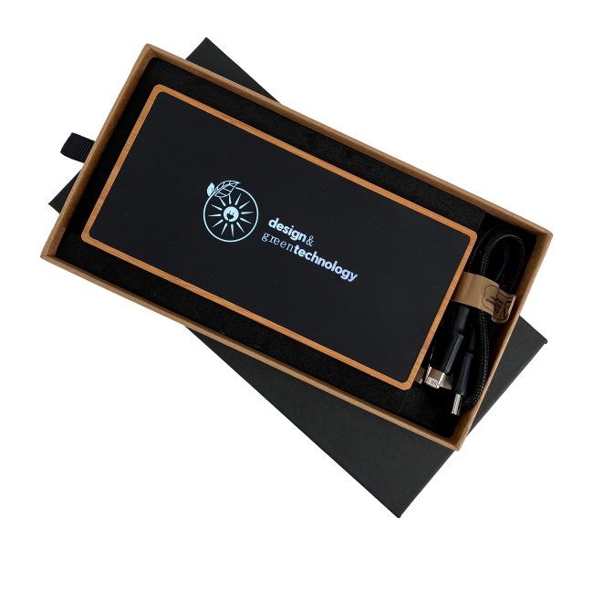 P32 - Powerbank EcoSun 10000 100% FSC® Bamboo