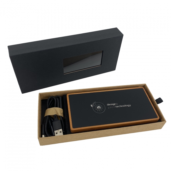 P32 - Powerbank EcoSun 10000 100% FSC® Bamboo