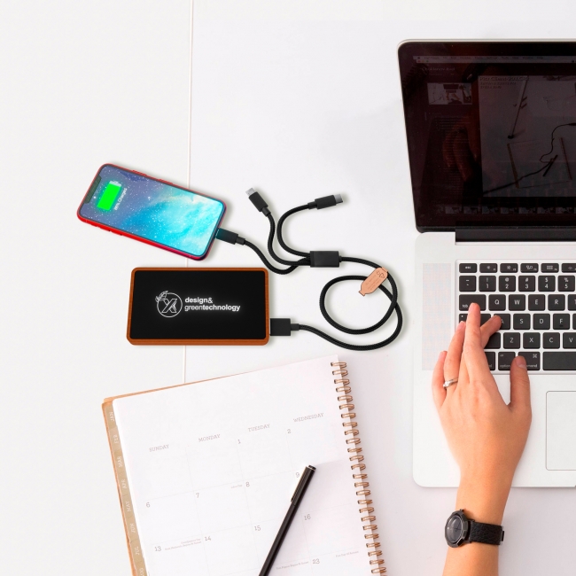 P35 - Powerbank EcoWood 5000