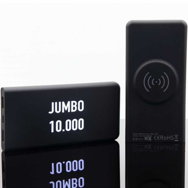 P40 - Powerbank Wireless Jumbo 10000