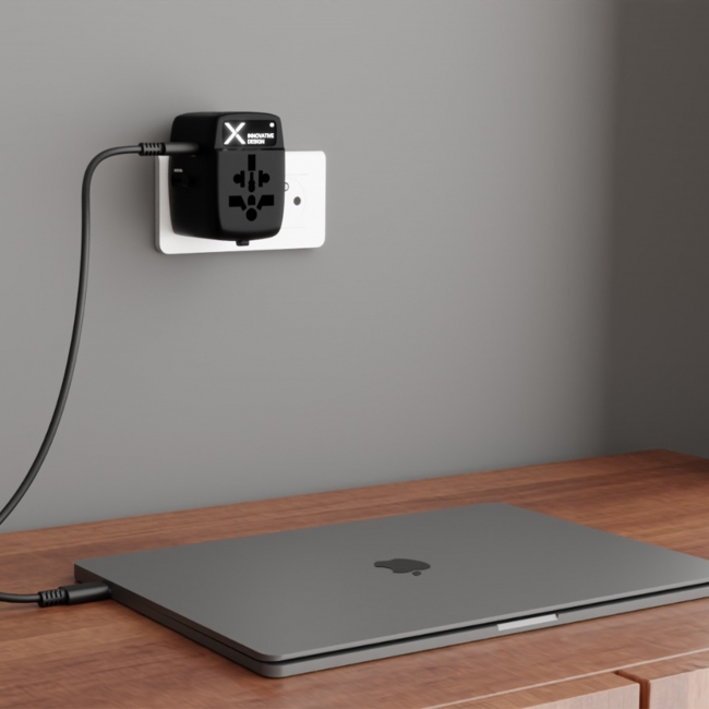 T19 - 65W international adapter + cable