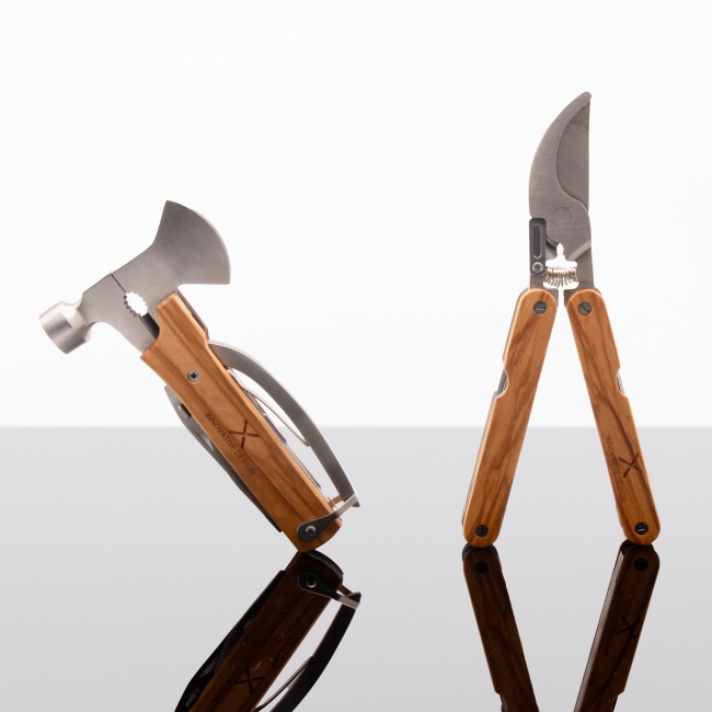 T32 - Set d'outils en bois d'olivier