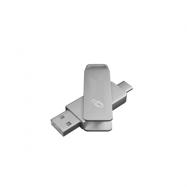 U25 - Clé usb double twist