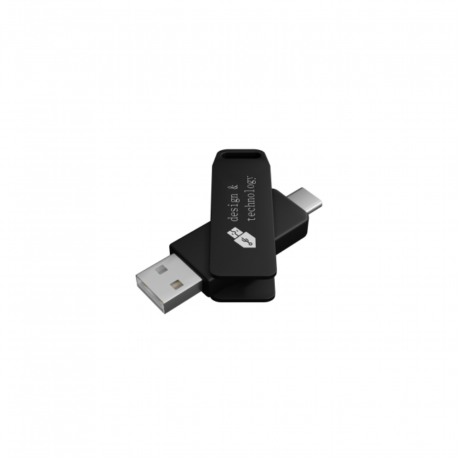 U25 - Clé usb double twist
