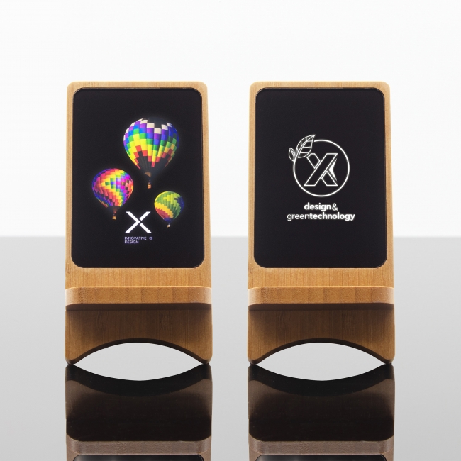 W16 - Wireless charger 15W FSC® 100% Bamboo