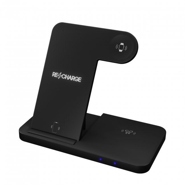 3-in-1 foldable wireless base