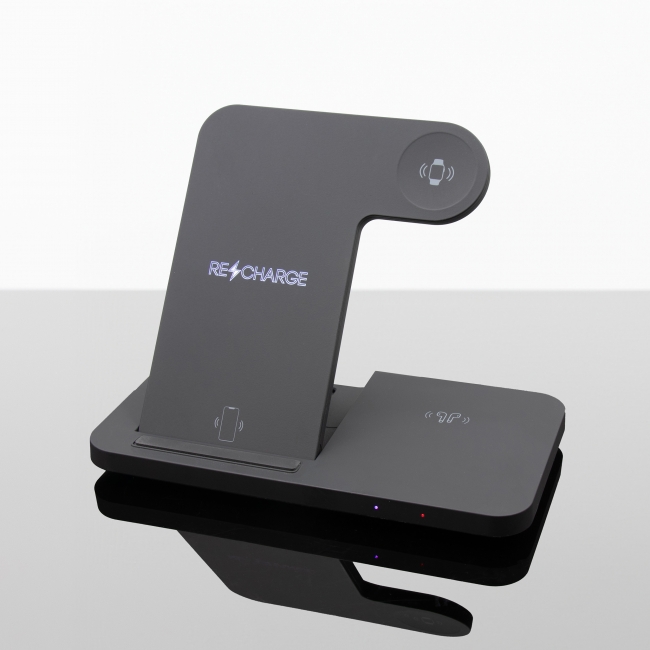 W28 - 3-in-1 foldable wireless base