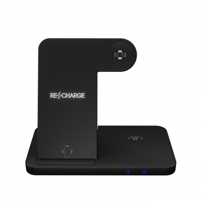 W28 - 3-in-1 foldable wireless base