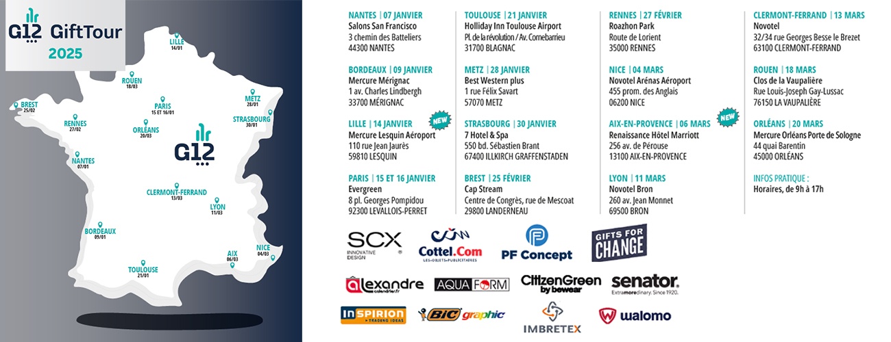 Gift tour janvier 2025