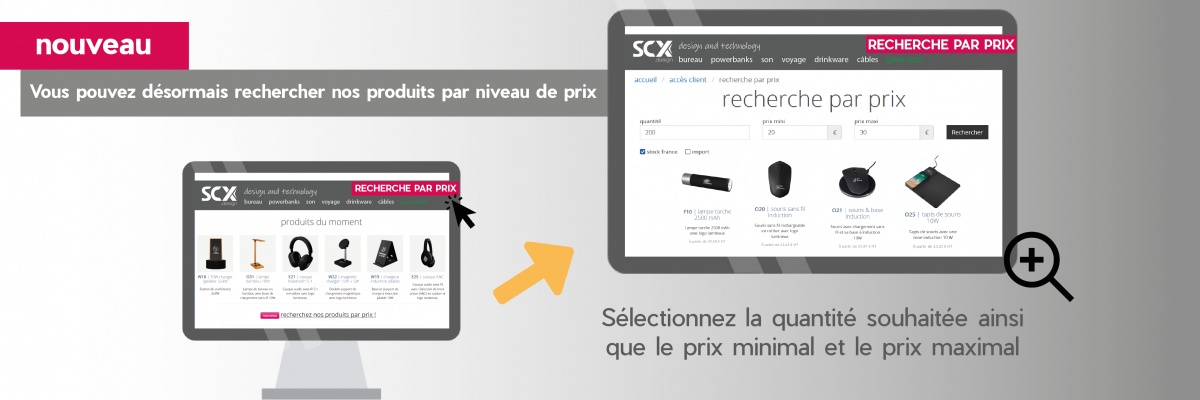 Recherche par prix